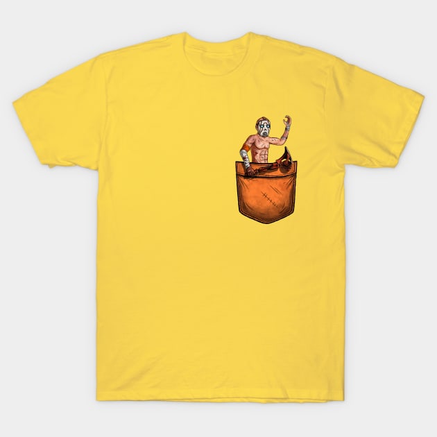 Pocket Psycho - Borderlands T-Shirt by Doomgriever